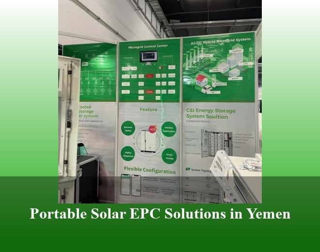 Portable Solar EPC Solutions in Yemen